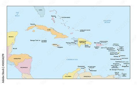 capital cities in the caribbean.